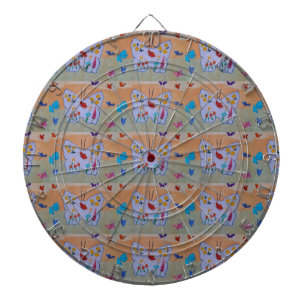 Cible De Fléchettes Le rêve papillon