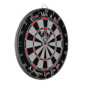 Cible De Fléchettes Le Roi Dartboard de pirate (Devant gauche)