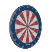 Cible De Fléchettes Le taureau du Patriote du drapeau serbe (Devant gauche)