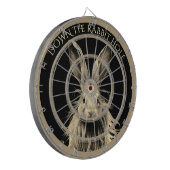 Cible De Fléchettes Le Trou De Lapin, Le Lapin Propre (Devant gauche)