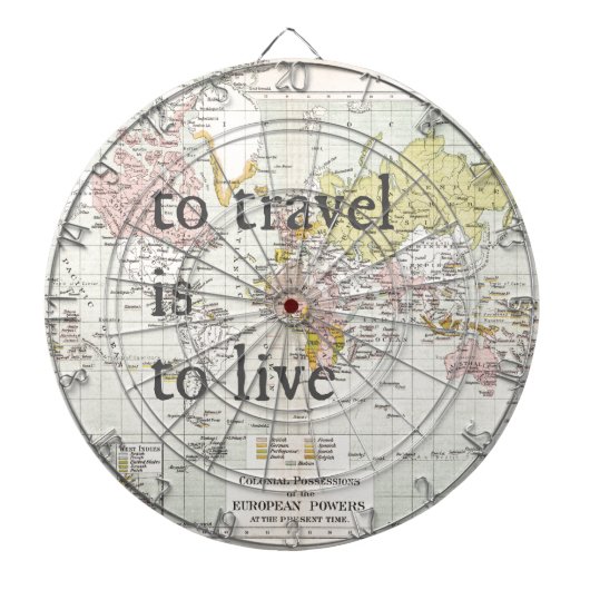 Cible De Fléchettes Le voyage de T est de vivre (Devant)