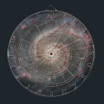 Cible De Fléchettes Le Whirlpool Galaxy M51 & Companion dans l'espace<br><div class="desc">Cette image spatiale impressionnante capture une danse majestueuse entre galaxies. Le Whirlpool Galaxy (M51), une grande galaxie en spirale, domine la scène avec ses bras tourbillonnants. Surnommé le Whirlpool pour sa structure époustouflante, les bras de M51 sont sculptés par la force gravitationnelle de sa petite galaxie d'accompagnement, NGC 5195. —...</div>