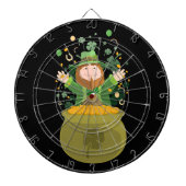 Cible De Fléchettes Leprechaun de Saint Patrick (Devant)