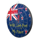 Cible De Fléchettes L'équipe de cricket néo-zélandaise : L'amour de mo (Devant droit)