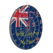 Cible De Fléchettes L'équipe de cricket néo-zélandaise : L'amour de mo (Devant gauche)