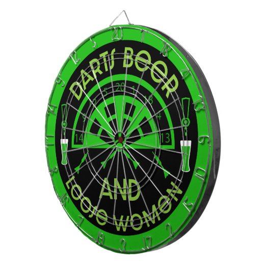 Cible De Fléchettes Les fléchettes de pub classiques (Devant droit)