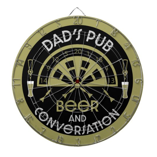 Cible De Fléchettes Les fléchettes de pub classiques (Devant)