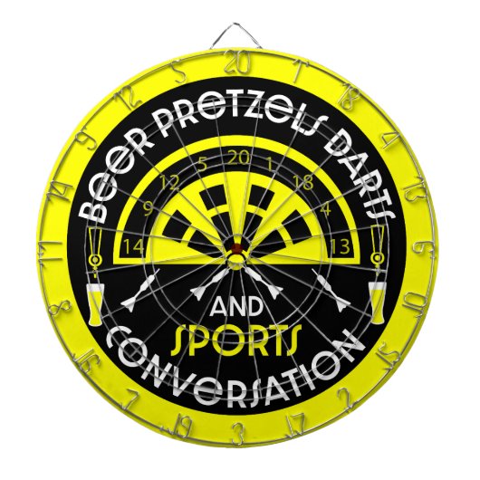 Cible De Fléchettes Les fléchettes de pub classiques (Devant)