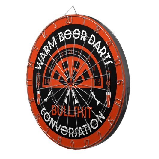 Cible De Fléchettes Les fléchettes de pub classiques (Devant droit)