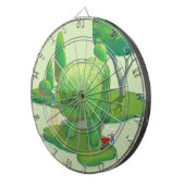 Cible De Fléchettes Les jardiniers de chats et les animaux verts (Devant droit)