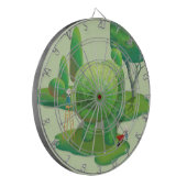 Cible De Fléchettes Les jardiniers de chats et les animaux verts (Devant gauche)