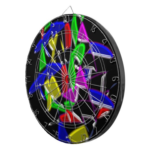 Cible De Fléchettes Les Padern Paintings (Devant droit)