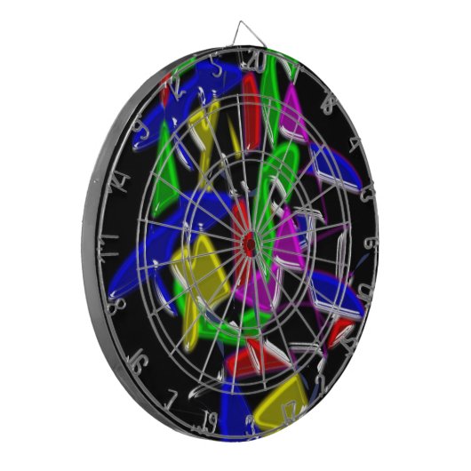 Cible De Fléchettes Les Padern Paintings (Devant gauche)