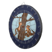 Cible De Fléchettes Les singes escalade le tableau de bord de l'arbre (Devant droit)