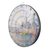 Cible De Fléchettes Les Tours d'Antibes (par Paul Signac) (Devant droit)