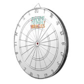 Cible De Fléchettes L'espoir crée des miracles (Devant droit)