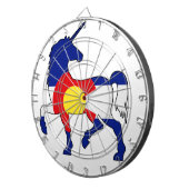 Cible De Fléchettes Licornes et Colorado ! (Devant droit)