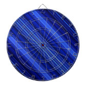 Cible De Fléchettes Ligne bleue mince (Devant)