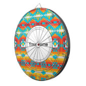 Cible De Fléchettes Lignes de formes tribales (Devant droit)