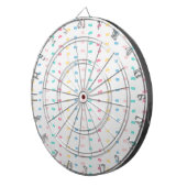 Cible De Fléchettes lignes de motif (Devant droit)