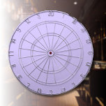 Cible De Fléchettes Lilac Dreams Solide Color | Classic Elegant<br><div class="desc">Lilac Dreams Solide Color | Classique | Élégant | tendance | Style | Cadeau | Couleur des tons violets</div>