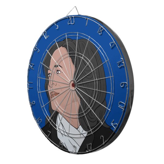 Cible De Fléchettes L'incroyable Kamala Harris (Devant droit)