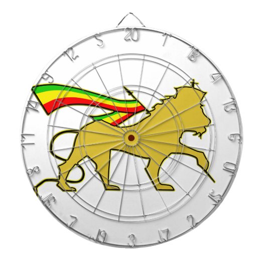 Cible De Fléchettes Lion De Juda (Devant)