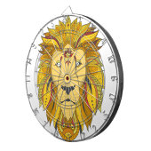 Cible de fléchettes Lion Tribal