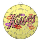 CIBLE DE FLÉCHETTES LIP KISSES (Devant)