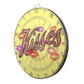 CIBLE DE FLÉCHETTES LIP KISSES (Devant droit)