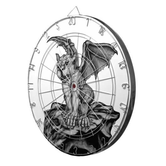 Cible De Fléchettes Little Golem Gargoyle (Devant droit)