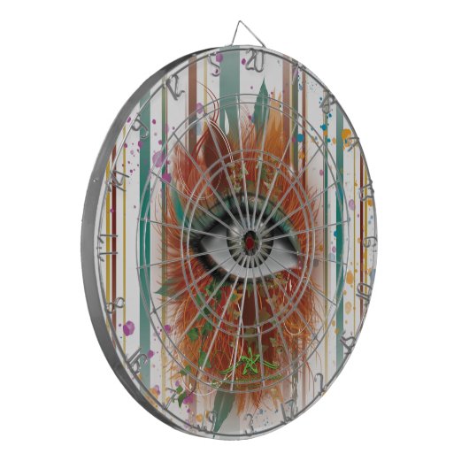 Cible De Fléchettes L'oeil de Nikole (Devant gauche)