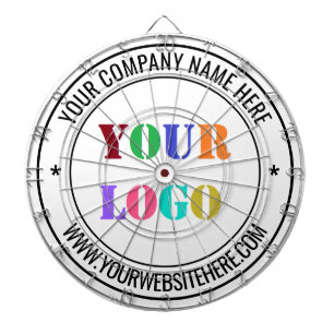 Cible De Fléchettes Logo de l'entreprise personnalisée et cadeau de Ci