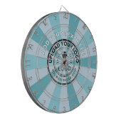 Cible De Fléchettes Logo d'entreprise Couleurs (Devant gauche)