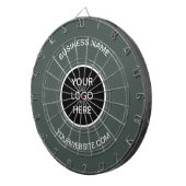 Cible De Fléchettes Logo d'entreprise Sage Green Company Promotions (Devant droit)