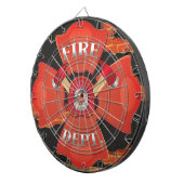 Cible De Fléchettes Logo des pompiers (Devant droit)