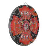 Cible De Fléchettes Logo des pompiers (Devant gauche)