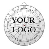 Cible De Fléchettes Logo simple sur mesure (Devant)