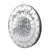 Cible De Fléchettes Logo TRP 01-05 (Devant droit)