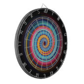 Cible De Fléchettes Lollipop Abstraite (Devant gauche)