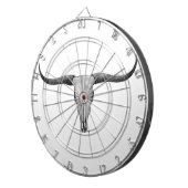 Cible De Fléchettes Longhorn Skull (Devant droit)