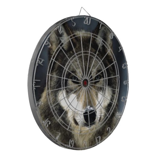 Cible De Fléchettes Loup (Devant gauche)