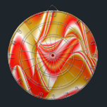 Cible De Fléchettes Love and Gold Abstrait 3D Rainbowart<br><div class="desc">Love and Gold,  Rainbowart 3D Abstrait,  Travail numérique de Krisi ArtKSZP</div>