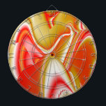 Cible De Fléchettes Love and Gold Abstrait 3D Rainbowart<br><div class="desc">Love and Gold,  Rainbowart 3D Abstrait,  Travail numérique de Krisi ArtKSZP</div>