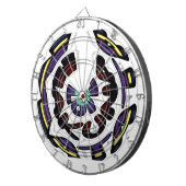 Cible De Fléchettes Love Hakuna Matata Art Imprimer (Devant droit)