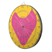 CIBLE DE FLÉCHETTES LOVE HEART COMBINATION COLORS BY MASANSER (Devant droit)
