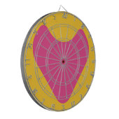 CIBLE DE FLÉCHETTES LOVE HEART COMBINATION COLORS BY MASANSER (Devant gauche)
