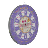 Cible De Fléchettes "Love Me, Love Me Not" Fortune Telling Dartboard (Devant gauche)