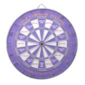 Cible De Fléchettes "Love Me, Love Me Not" Fortune Telling Dartboard (Devant)