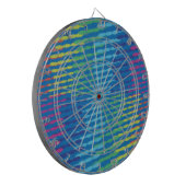 CIBLE DE FLÉCHETTES LOVE THE COLOR OF THE  LIGTH BY MASANSER (Devant gauche)